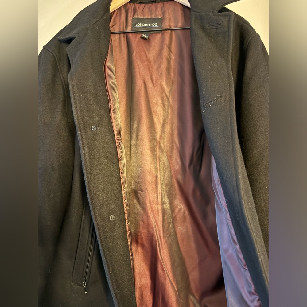 Men’s London Fog 60% Wool Coat. - Picture 4 of 9